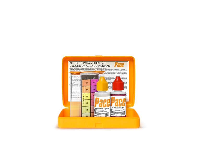 Pace Teste Kit pH e Cloro — Pace (HTH)