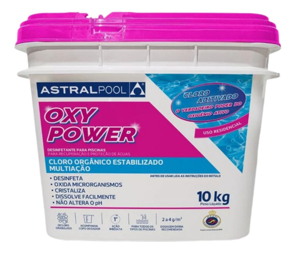 Cloro Multiação, 10kg — OxyPower
